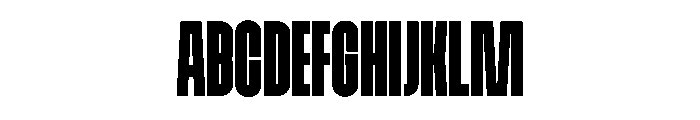 ROUND8 ONE Font UPPERCASE