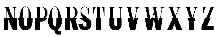RobertBrownjohn Font UPPERCASE