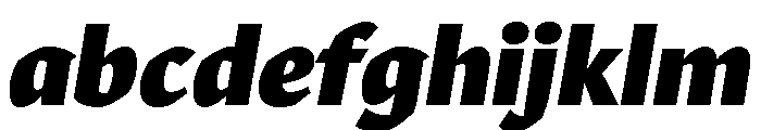 Robinson Black Italic FONT