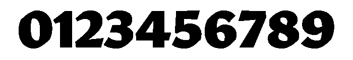 Robinson Black Font OTHER CHARS