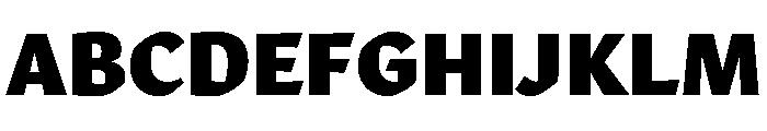 Robinson Black Font UPPERCASE