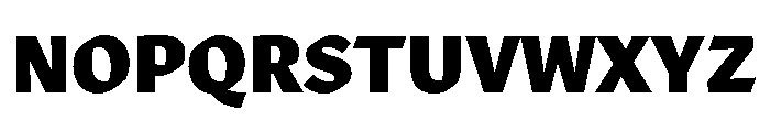 Robinson Black Font UPPERCASE