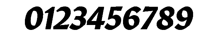 Robinson Bold Italic Font OTHER CHARS