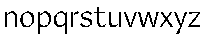 Robinson Light Font LOWERCASE