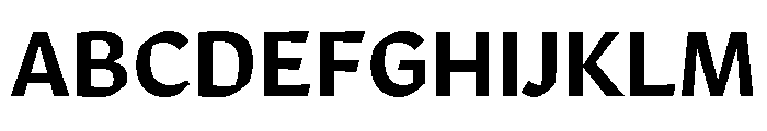 Robinson Medium Font UPPERCASE