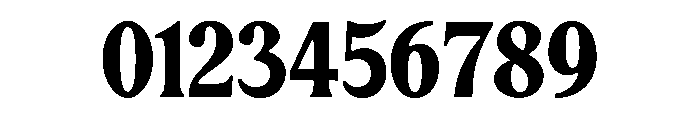 Rodney Black Instance Font OTHER CHARS