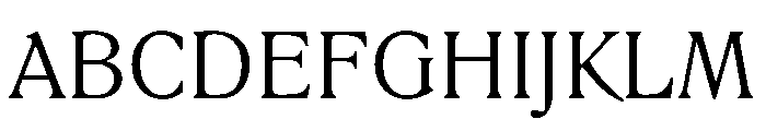 Rodney Light Instance Font UPPERCASE