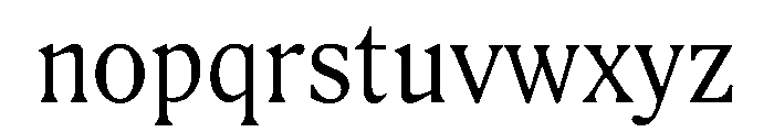 Rodney Light Instance Font LOWERCASE