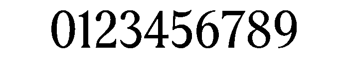 Rodney Regular Instance Font OTHER CHARS