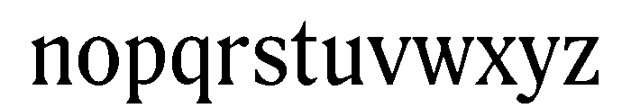 Rodney Regular Instance Font LOWERCASE