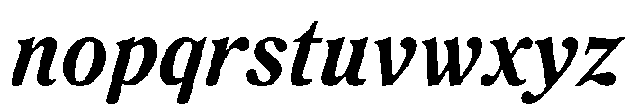 RodneyItalic BoldItalic Instance Font LOWERCASE
