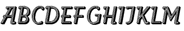 Roller Regular Font UPPERCASE