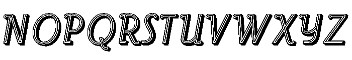 Roller Regular Font UPPERCASE