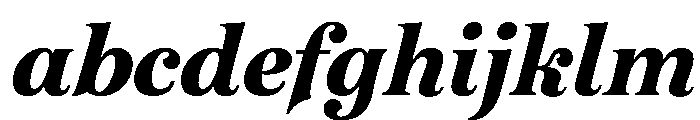 Romain20 BoldItalic FONT