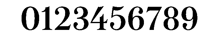 Romain20 Regular Font OTHER CHARS