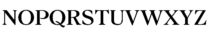 Romain20 Regular Font UPPERCASE