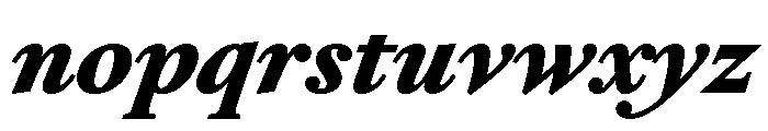 RomainduRoi BlackItalic Cb566e86 Font LOWERCASE
