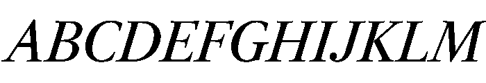 RomainduRoi CnMdHighIt D9434abc Font UPPERCASE