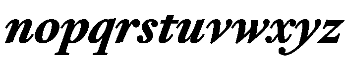 RomainduRoi CondExtBdIta A472beb7 Font LOWERCASE