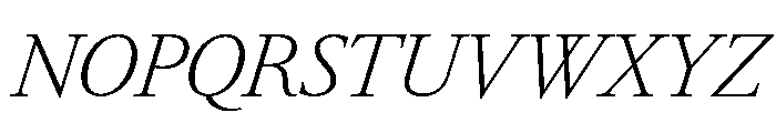 RomainduRoi CondExtLtIta 0399893c Font UPPERCASE