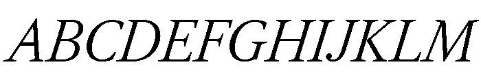 RomainduRoi CondLightIta 6068b602 Font UPPERCASE
