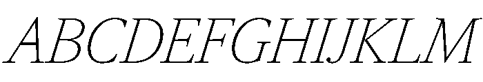 RomainduRoi CondThinIta 1aec5535 Font UPPERCASE