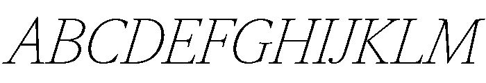 RomainduRoi CondThinIta 428491eb Font UPPERCASE
