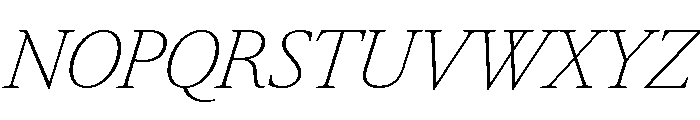 RomainduRoi CondThinIta 428491eb Font UPPERCASE