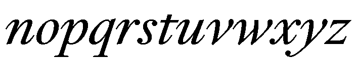 RomainduRoi HighItalic 61b645a7 Font LOWERCASE