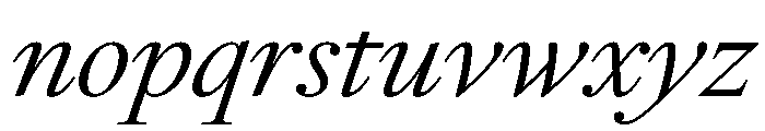 RomainduRoi LightHighIta F4628c1f Font LOWERCASE
