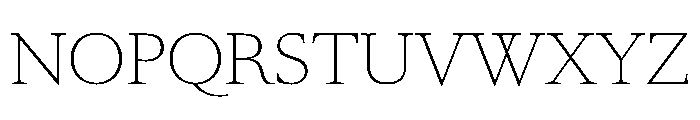 RomainduRoi Thin 175f0fbb Font UPPERCASE