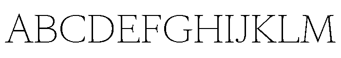RomainduRoi Thin B0a76911 Font UPPERCASE