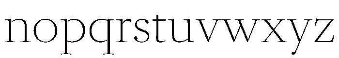 RomainduRoi ThinHigh 468c07f9 Font LOWERCASE