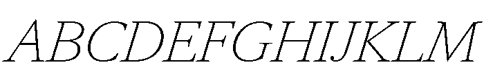 RomainduRoi ThinItalic 9cd028e8 Font UPPERCASE