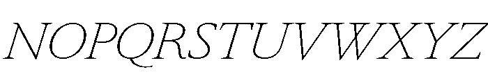 RomainduRoi ThinItalic 9cd028e8 Font UPPERCASE