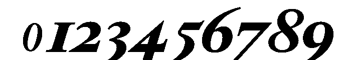 RomainduRoiItalicVAR CondensedBlackContrastItalic Instance Font OTHER CHARS