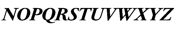 RomainduRoiItalicVAR CondensedBlackHighItalic Instance 524acb6b Font UPPERCASE