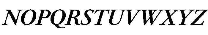 RomainduRoiItalicVAR CondensedBoldHighItalic Instance A9a38035 Font UPPERCASE