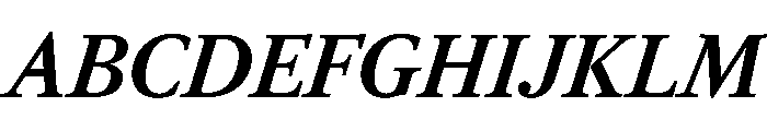 RomainduRoiItalicVAR CondensedBoldItalic Instance 2994bd21 Font UPPERCASE