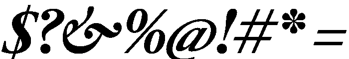 RomainduRoiItalicVAR CondensedExtraBoldContrastItalic Instance Font OTHER CHARS