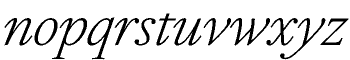 RomainduRoiItalicVAR CondensedExtraLightItalic Instance C48cb9c4 Font LOWERCASE