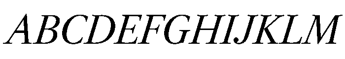 RomainduRoiItalicVAR CondensedHighItalic Instance 519bee8d Font UPPERCASE