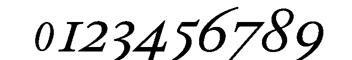 RomainduRoiItalicVAR CondensedItalic Instance Font OTHER CHARS