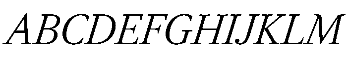RomainduRoiItalicVAR CondensedLightItalic Instance 5d8861f0 Font UPPERCASE