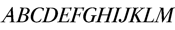 RomainduRoiItalicVAR CondensedMediumHighItalic Instance E4b48d32 Font UPPERCASE