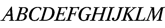RomainduRoiItalicVAR CondensedMediumItalic Instance C0d87f7d Font UPPERCASE
