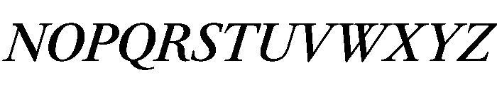 RomainduRoiItalicVAR CondensedSemiBoldHighItalic Instance 2fb1d338 Font UPPERCASE
