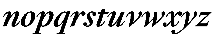 RomainduRoiItalicVAR CondensedSemiBoldHighItalic Instance Font LOWERCASE