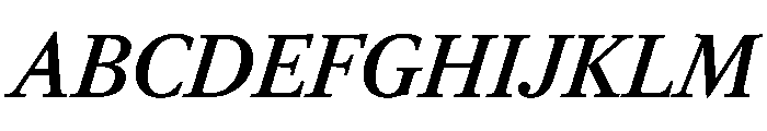 RomainduRoiItalicVAR CondensedSemiBoldItalic Instance B3e309e7 Font UPPERCASE