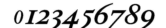RomainduRoiItalicVAR CondensedSemiBoldItalic Instance Font OTHER CHARS